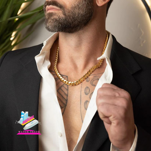 Our handcrafted Miami Cuban Link Chain contain famous designs seen on various entertainers and celebrities around the world. We produce all Cuban Links in-house, and our customers have the ability to choose from 16 - 30 Inches of Length & 8 -20mm Wide, while selecting from white, rose, yellow gold.