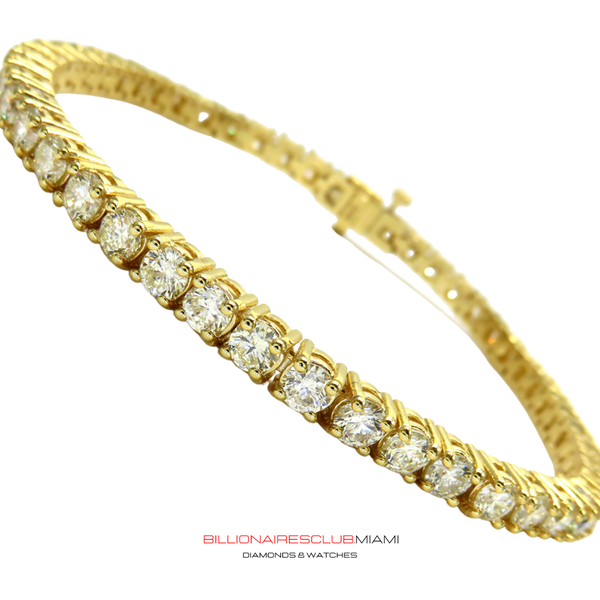 Diamond Tennis Bracelet 14k Solid Gold