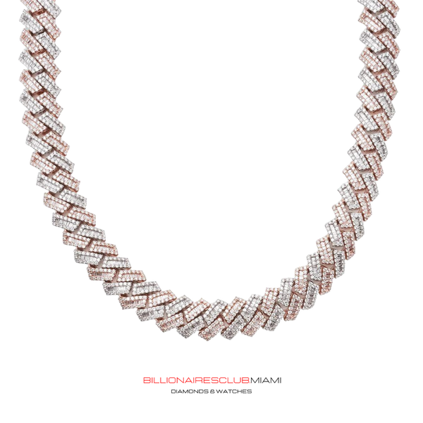 MIAMI CUBAN LINK DIAMONDS AND BAGUETES 14K Gold